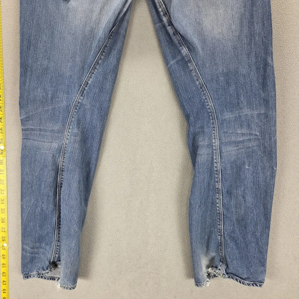 Vintage Levis Engineered Jeans Mens Blue Buckle Back Twisted Zip Fly Fits 32x28